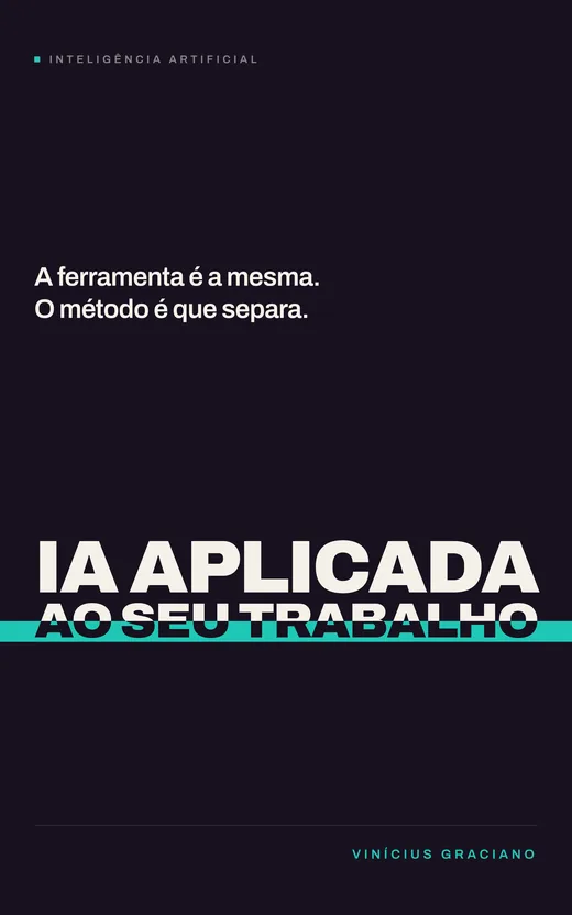 Capa do livro IA Aplicada ao Seu Trabalho